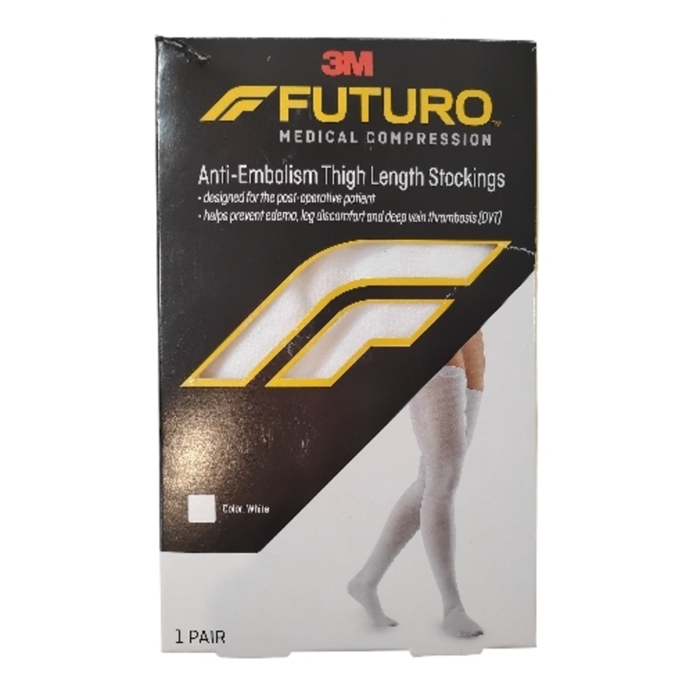 Futuro Women's White Support Hosiery